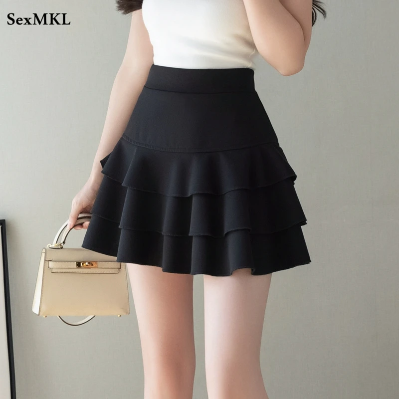 Badminton Korea - Summer Black Mini Skirts Women 2025