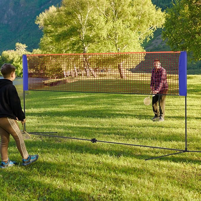 Portable Badminton Net Small S - огляд і ціна Badminton Netting