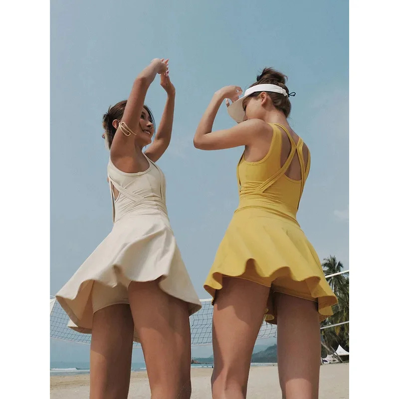 Tennis Dress Female Sleeveless - огляд і ціна Badminton Youtube