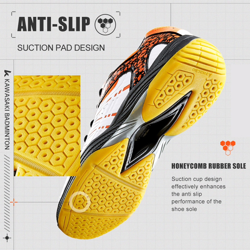 Kawasaki  Badminton Shoes Brea - огляд і ціна Badminton Victor